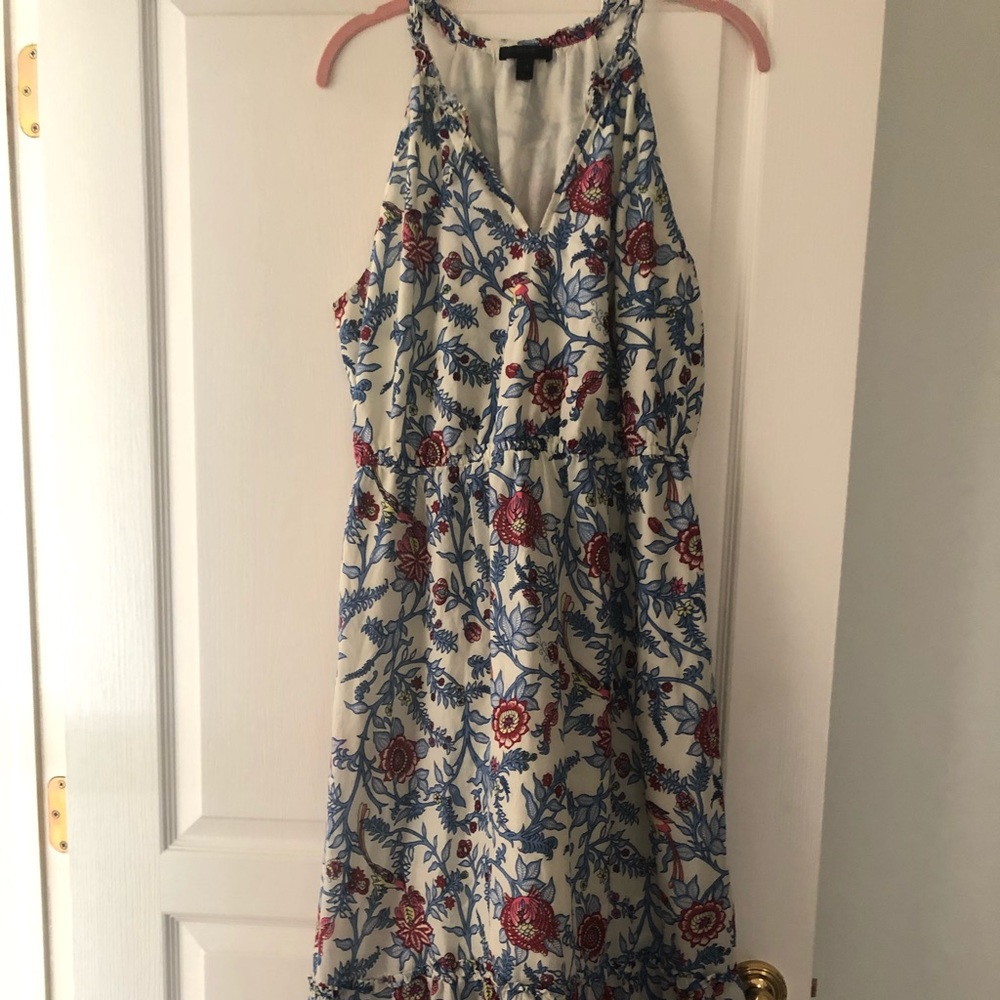 JCrew floral maxi dress